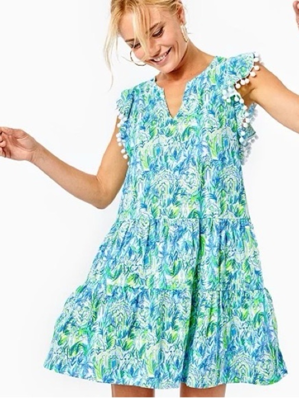 Lilly Pulitzer Lacie Swing Dress Out To Play S Resort Wear Vacation